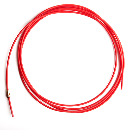 Канал направляющий тефлон (1,0-1,2мм) 4,5м красный IIC0166 Сварог
