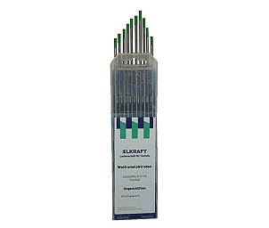 Вольфрамовые электроды WP ф 1,6 мм, зеленый ELKRAFT