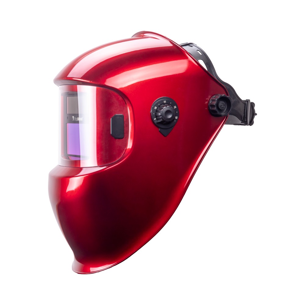 Маска сварщика хамелеон КОРУНД-5 красная 2100V FoxWeld