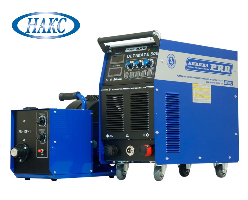 Сварочный полуавтомат AuroraPRO ULTIMATE 500 INDUSTRIAL (MIG/MAG+MMA)