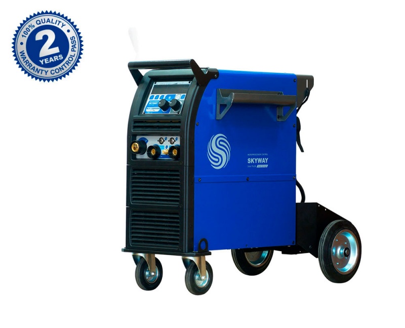 Сварочный полуавтомат для сварки алюминия AuroraPRO SKYWAY 350 DUAL PULSE с воздушным охлаждением