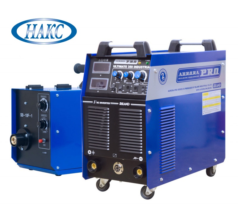 Сварочный полуавтомат AuroraPRO ULTIMATE 350 INDUSTRIAL (MIG/MAG+MMA)
