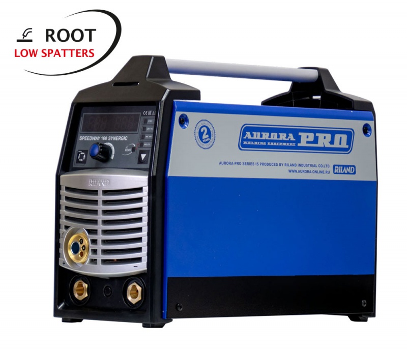 Сварочный полуавтомат AuroraPRO SPEEDWAY 160 SYNERGIC (MIG/MAG+MMA+TIG lift)