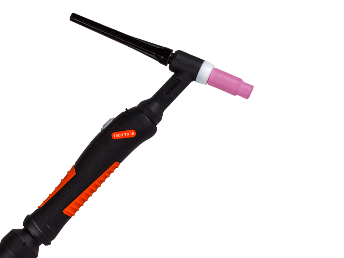 Горелка аргонодуговая Сварог TIG TECH TS 18 (M12×1, 1/4G, 3/8G) 12 м, IOB7106-36