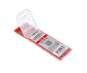 Вольфрамовые электроды WTh20 ф 2,4 мм, красный Сварог