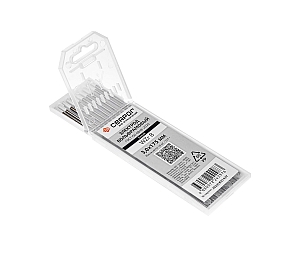 Вольфрамовые электроды WZr8 ф 3,0 мм, белый Сварог