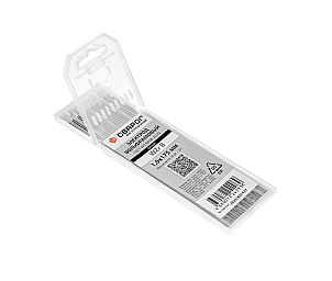 Вольфрамовые электроды WZr8 ф 1,0 мм, белый Сварог