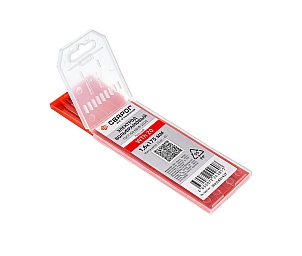 Вольфрамовые электроды WTh20 ф 1,6 мм, красный Сварог